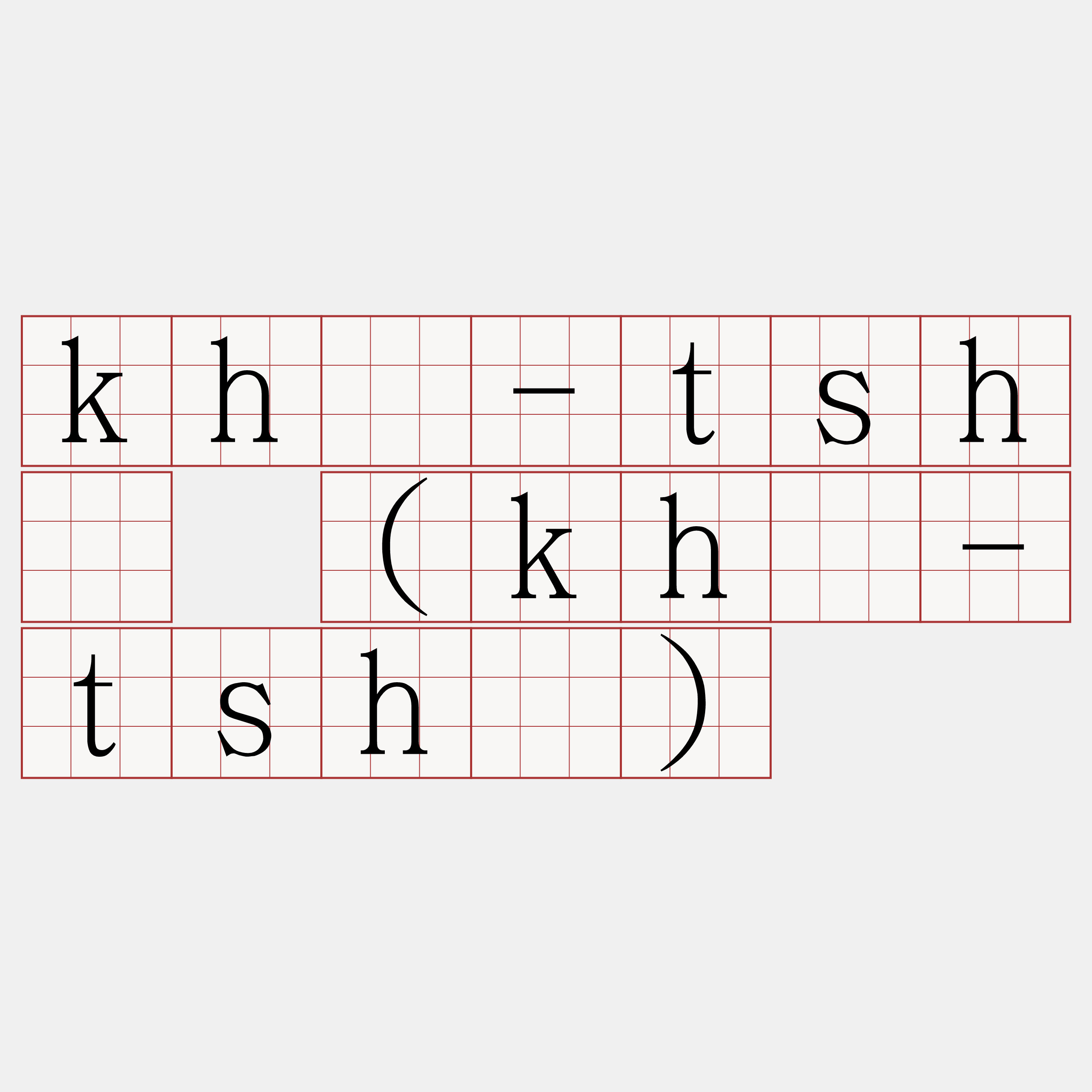 khó-tshú (khó-tshí)